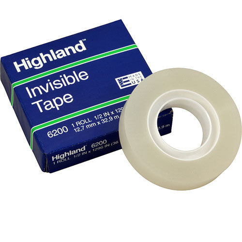 1391105 AllPoints TAPE,INVISIBLE , 1/2"X108'