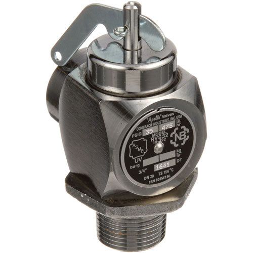 VALVE,SAFETY RELIEF , 3/4",35PSI For CROWN STEAM - Part# 3529-1