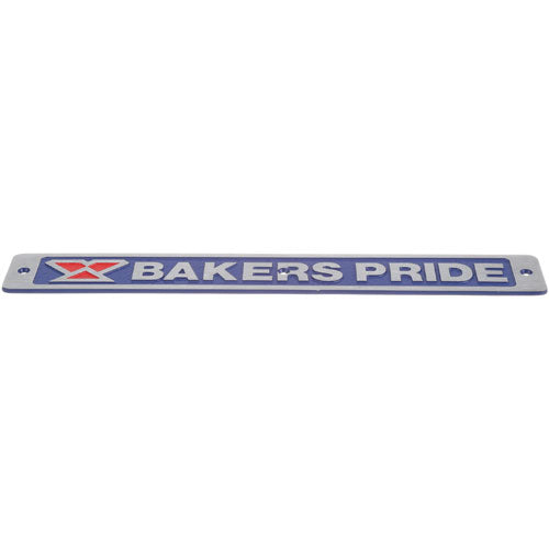 NAMEPLATE  For Bakers Pride - Part# U1043X