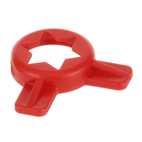 14218 Taylor Freezer CAP,DESIGN (RED, PLASTIC)