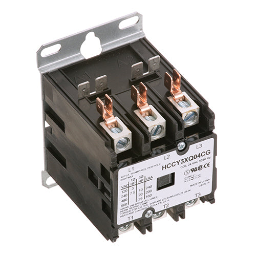 CONTACTOR 3P 40/50A 24V For Lbc Bakery Equipment - Part# 30700-17