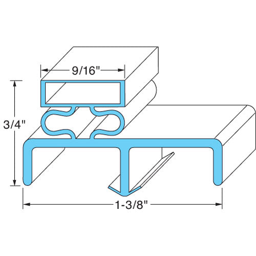 DOOR GASKET  For Victory - Part# VT50359405