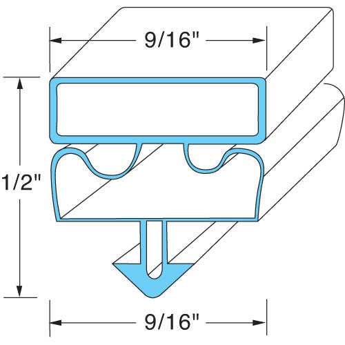 DOOR GASKET  For Victory - Part# 50876403