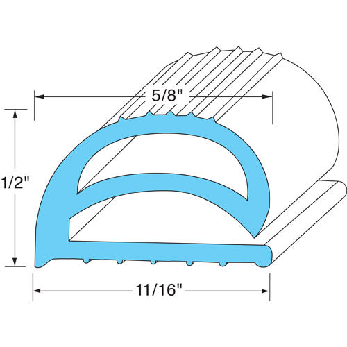 GASKET,COMPRESSION (25')  For AllPoints - Part# 741467