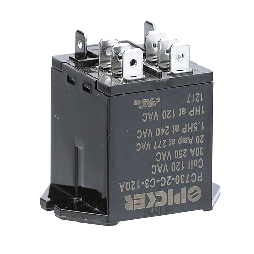 RELAY, DPDT, 120V  For CROWN STEAM - Part# 9332-1