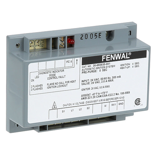 IGNITION CONTROL MODULE , HOT SURFACE For Lbc Bakery Equipment - Part# 8030020