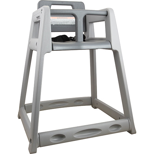 HIGH CHAIR, PLASTIC, GRY , UNASSEMBLED For Koala Kare Products - Part# KB95001KD